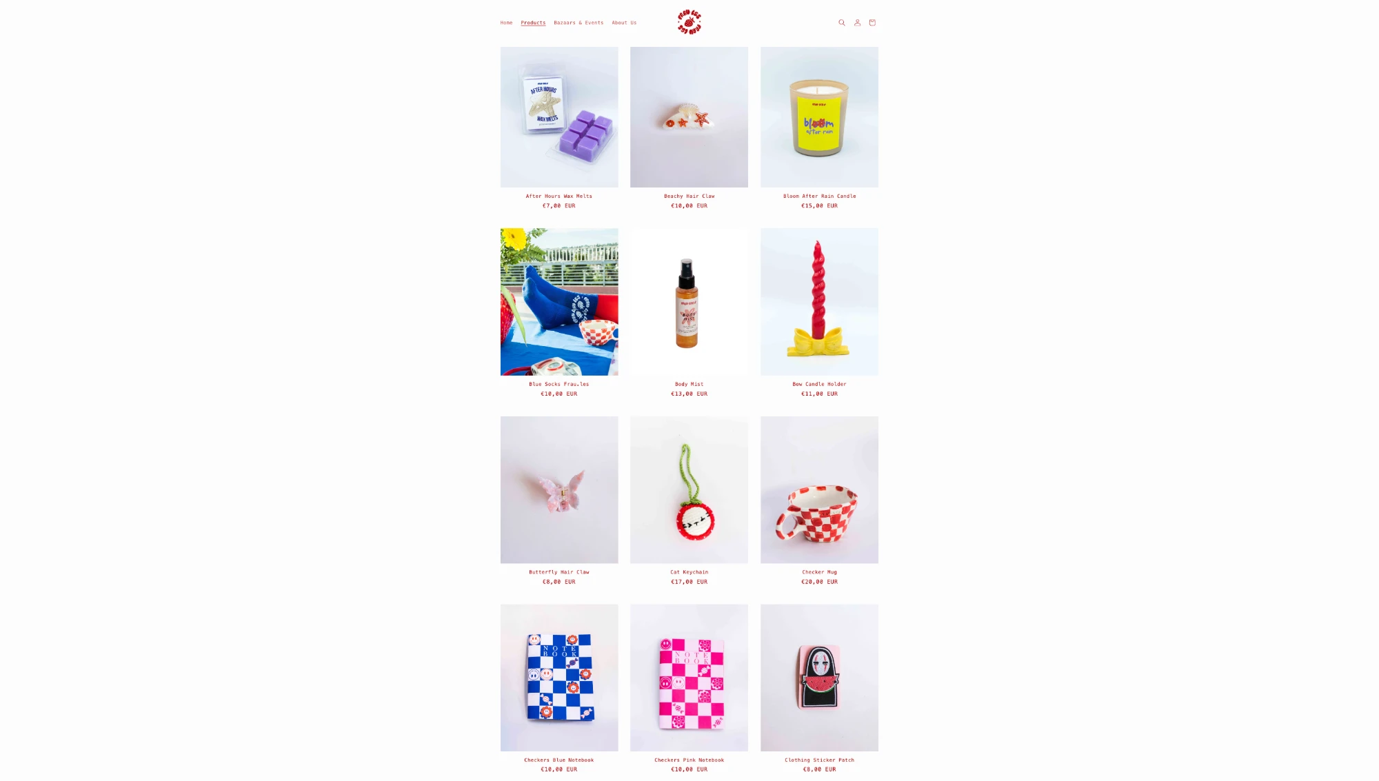 Frau.les product catalog